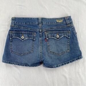 Levi's Women's Blue Denim Cutoff Shorts